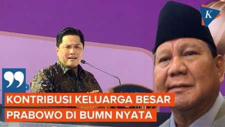 Pujian Erick Thohir ke Prabowo: Kontribusi Keluarga Besarnya di BUMN Nyata