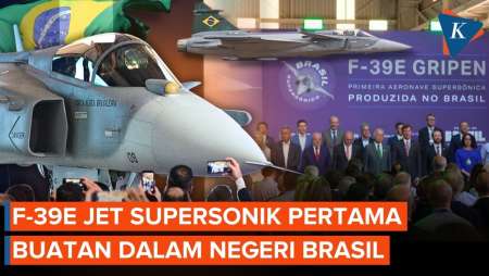 Brasil Pamer Jet Supersonik Pertamanya, Secanggih Apa F-39E?