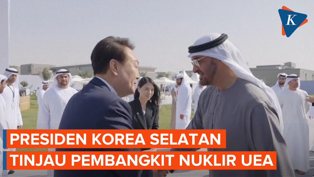 Presiden Korea Selatan Kunjungi Pembangkit Nuklir Uni Emirat Arab