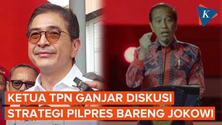 Ketua TPN Ganjar Ungkap Sempat Diskusi Bareng Jokowi soal Strategi Pemenangan Pilpres 2024