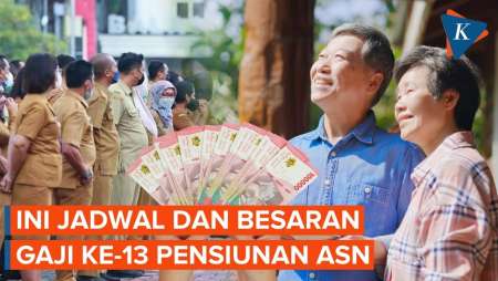 Gaji Ke-13 Pensiunan ASN Kapan Cair? Ini Jadwal Dan Besarannya!