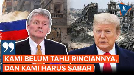 Rusia Pilih Sabar soal Rencana Trump Pindahkan Warga Gaza