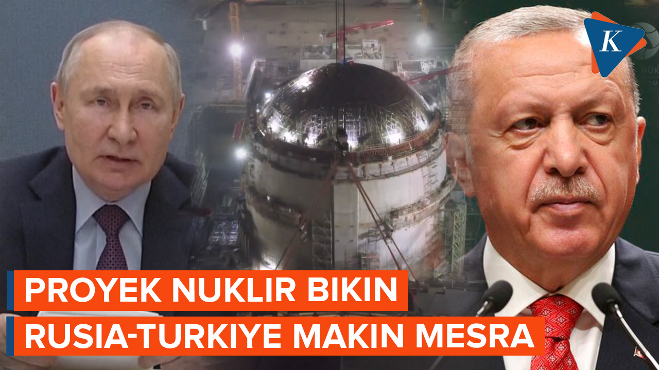 Turkiye Punya PLTN Pertama, Putin Janjikan Tersedianya Sumber Daya