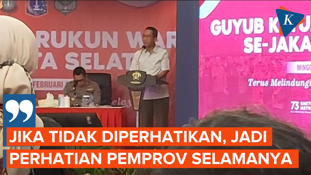 Pj Gubernur DKI Jakarta Sebut Masalah Stunting pada Anak Harus Segera Diselesaikan