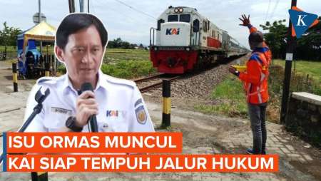 Isu Ormas Mencuat, KAI Tegaskan Penertiban Perlintasan Tetap Jalan