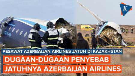 Penyebab Pesawat Azerbaijan Jatuh di Kazakhstan, dari Ditabrak Burung sampai Serangan Drone Ukraina