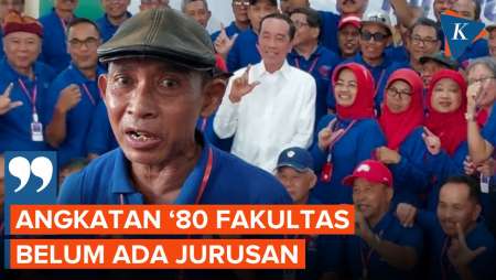 Reuni, Teman Jokowi Ungkap Tak Ada Jurusan di Fakultas Kehutanan UGM Tahun 1980