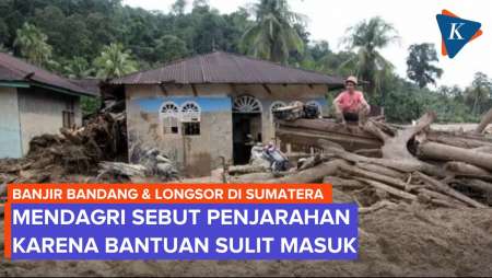 Ada Penjarahan Di Sibolga, Mendagri Akui Bantuan Sulit Masuk Ke Daerah Terisolasi Bencana