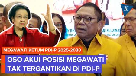 Oesman Sapta Akui Peran Kuat Megawati di PDI-P