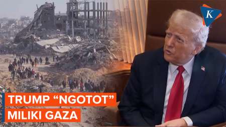 Trump Berambisi Beli dan Miliki Gaza, Ada Apa?