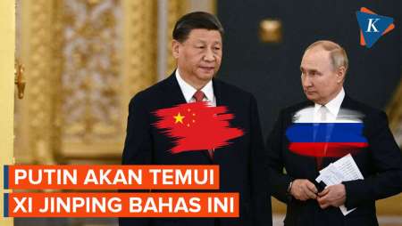 Ini yang Akan Dibahas Putin Saat ke China Pekan Depan