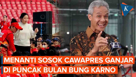 Menanti Wajah Cawapres Ganjar di Puncak Perayaan Bulan Bung Karno