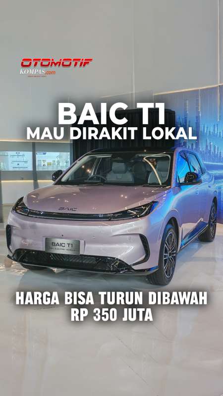 BAIC T1 Mau Dirakit Lokal, Harga Bisa Turun Dibawah Rp 350 Juta