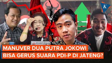 Manuver 2 Anak Jokowi Potensial Gerus Suara PDI-P di 