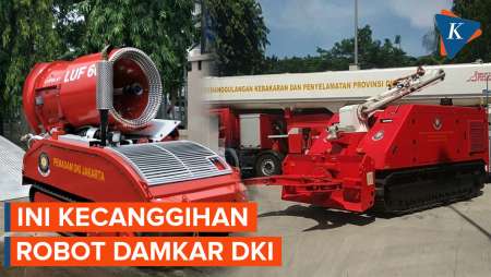 Spek Robot Damkar yang Jinakkan Kebakaran di Gudang Amunisi TNI