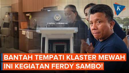 Ferdy Sambo Bantah Tempati Klaster Mewah Di Lapas Cibinong