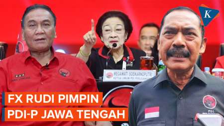 Megawati Copot Bambang Pacul, FX Rudi Pimpin PDI-P Jawa Tengah