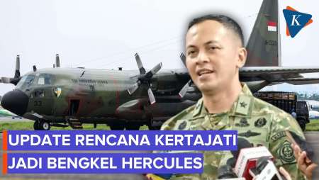 Indonesia - AS Belum Deal soal Bengkel Hercules di Kertajati