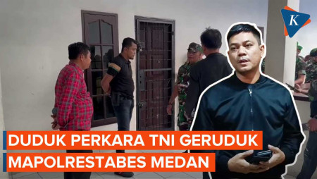 Kronologi TNI Geruduk Mapolrestabes Medan, Berujung Tersangka Pemalsuan Surat Lahan…