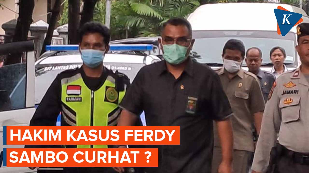 PN Jaksel Buka Suara soal Viral Video Hakim Kasus Ferdy Sambo Curhat