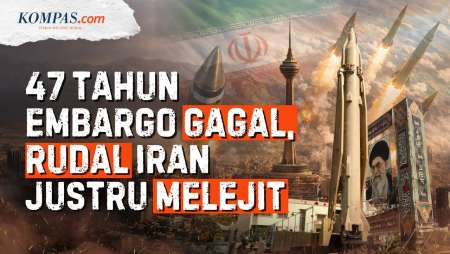 Rahasia Iran Bisa Punya Ribuan Rudal Meski Diembargo 47 Tahun