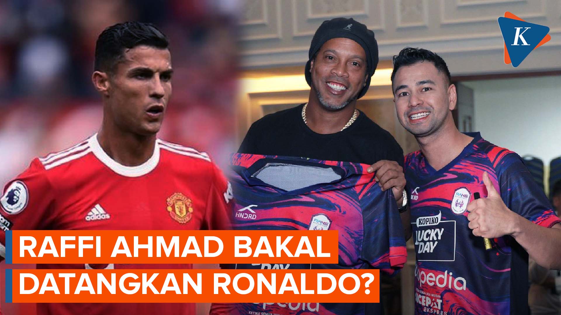 Perkuat Tim RANS Nusantara FC, Ronaldinho Puji Kemampuan Pemain Indonesia