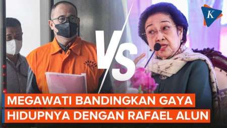 Heran Gaya Hidup Mewah Rafael Alun, Megawati: Saya Anak Presiden Mobil Cuma Satu