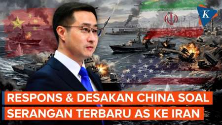 China Prihatin Iran Digempur AS Lagi, Ini Desakan Beijing