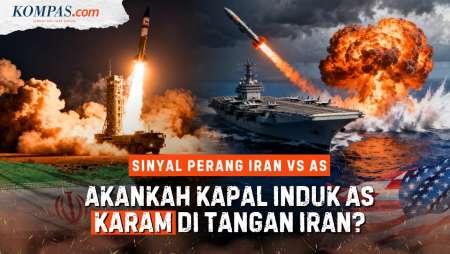Mungkinkah Iran Menenggelamkan Kapal Induk AS?