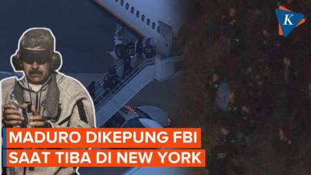 Dikepung FBI, Presiden Venezuela Maduro Tiba Di New York Setelah Ditangkap AS