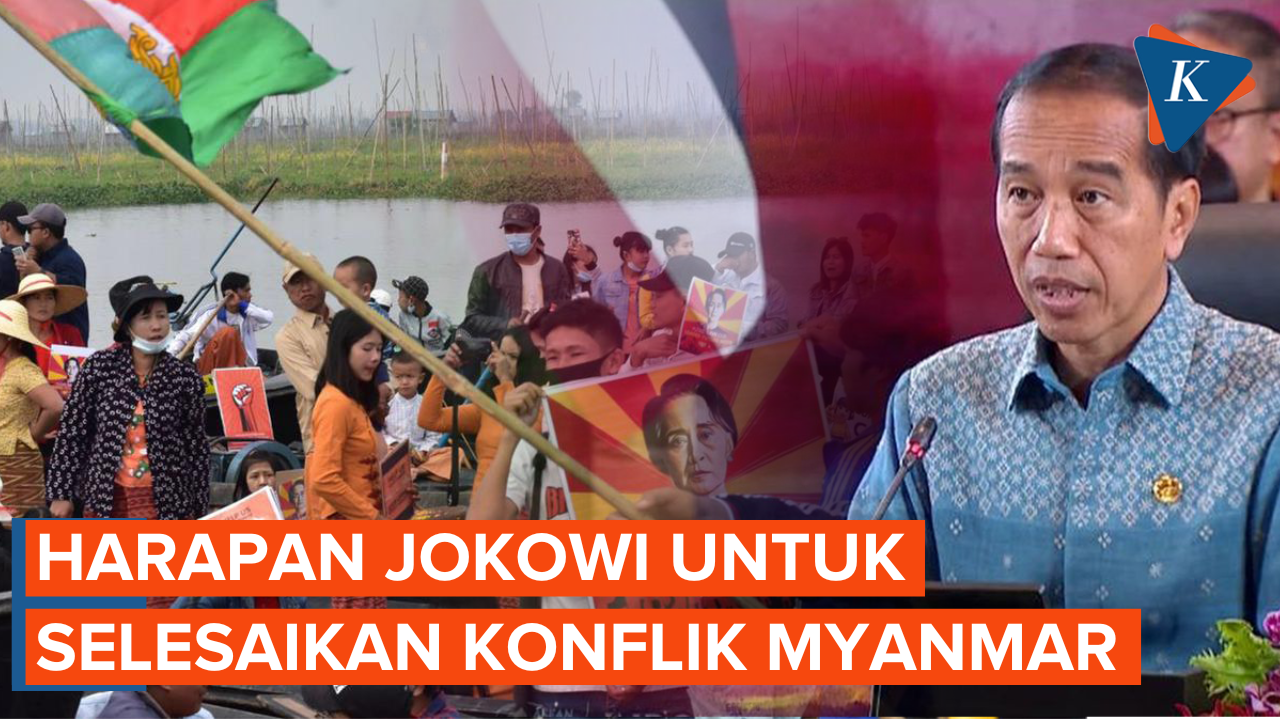 Jokowi Sampaikan Harapan soal Penyelesaian Konflik Myanmar di KTT ASEAN