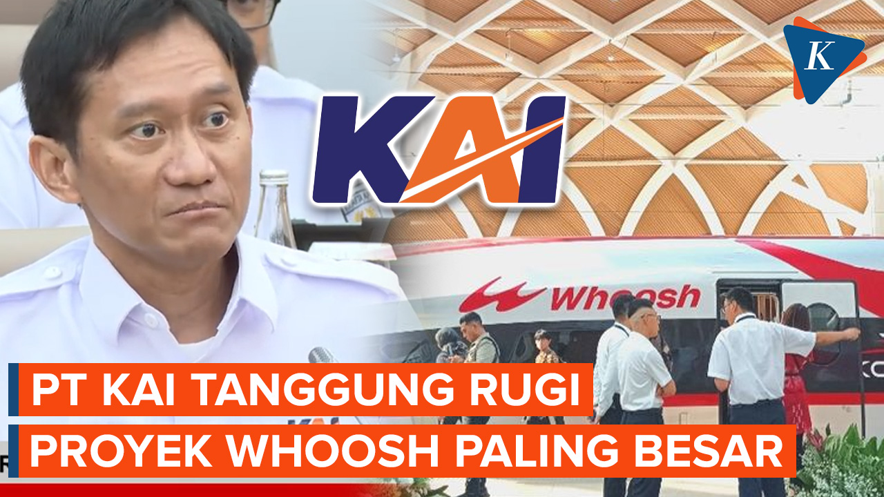Video Tekor Kereta Cepat Whoosh Bikin Rugi Kai Rp 116 Triliun