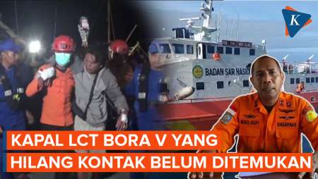 Pencarian Kapal LCT Bora V, 12 Penumpang Ditemukan, 2 Tewas