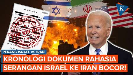 Dokumen Rahasia Serangan Israel ke Iran Bocor! Ini Kronologinya