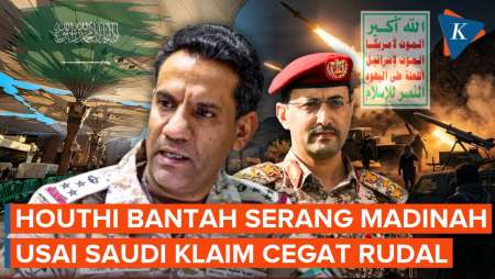 Arab Saudi Klaim Cegat Rudal Jelajah Di Madinah, Houthi Bantah Lakukan Serangan
