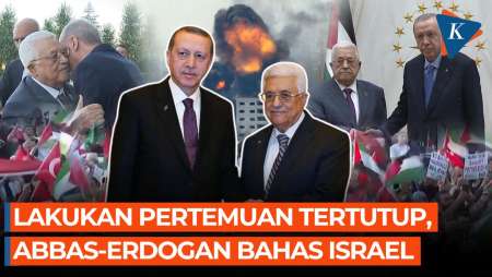 Usai Bertemu Putin, Presiden Palestina ke Turkiye Bahas Serangan Israel di Gaza