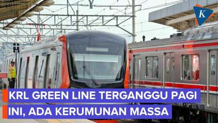 Jumat Pagi, Layanan KRL Ke Stasiun Tanah Abang Belum Pulih 100 Persen
