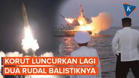 Lagi-lagi Korut Luncurkan 2 Rudal Balistik