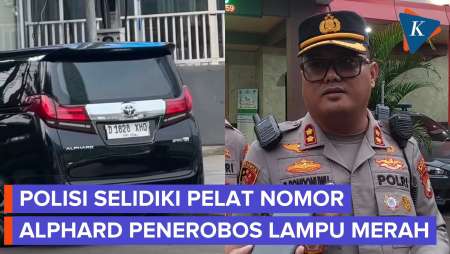 Alphard Penerobos Lampu Merah di Bundaran HI Diduga Pakai Pelat Tak Sesuai, Polisi Selidiki