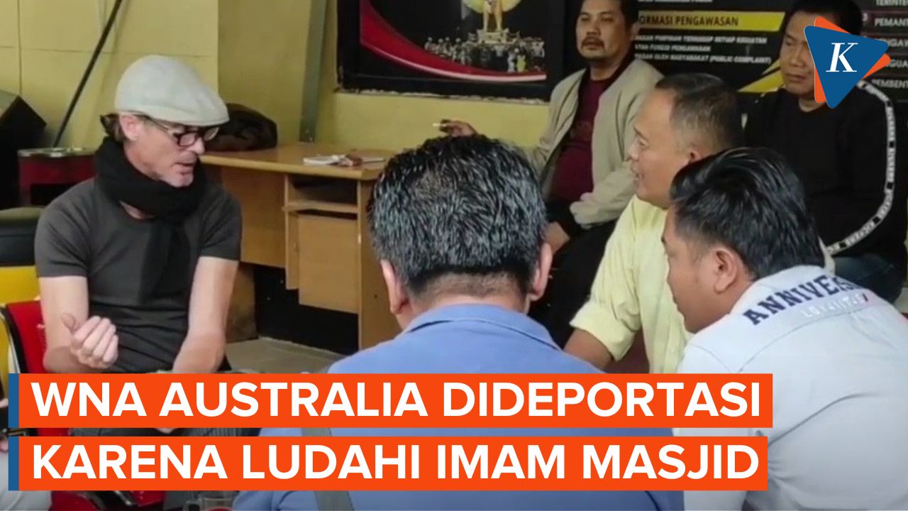 WNA Australia yang Ludahi Imam Masjid di Bandung Dideportasi