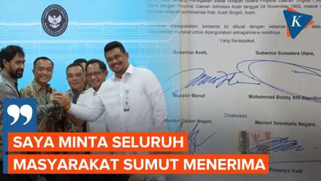Prabowo Putuskan 4 Pulau Tetap Milik Aceh, Ini Respons Bobby Nasution