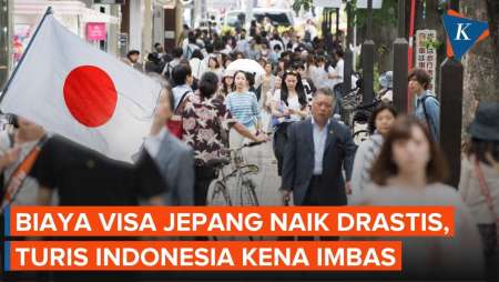  Jepang Naikkan Biaya Visa Hingga 5 Kali Lipat, Turis Indonesia Bakal Terdampak