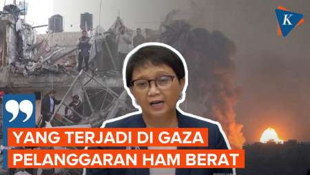 Di Forum PBB, Menlu Retno Tegaskan Terjadi Pelanggaran HAM Berat di Gaza