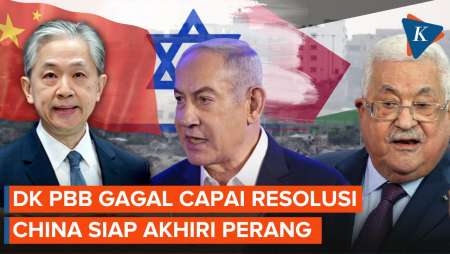 DK PBB Gagal Capai Resolusi, China Siap Ambil Alih Upaya Perdamaian Palestina-Israel