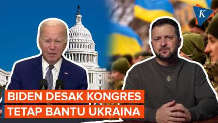 Biden Desak Kongres AS “Hentikan Permainan” dan Tetap Bantu Ukraina