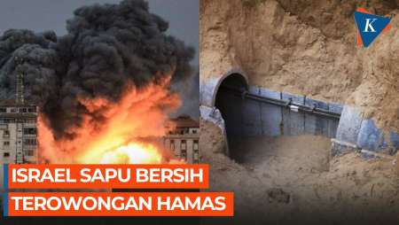 Tentara Israel Tunjukkan Kehancuran Terowongan Hamas