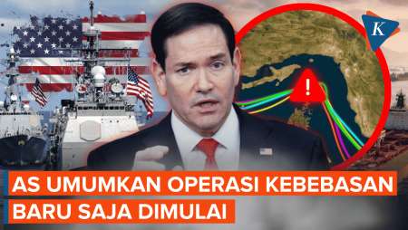 Militer AS Umumkan Operasi Kebebasan Di Selat Hormuz Baru Saja Dimulai