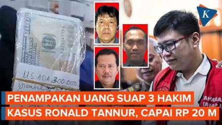 Penampakan Uang Suap 3 Hakim yang Bebaskan Ronald Tannur, Ada Tulisan 