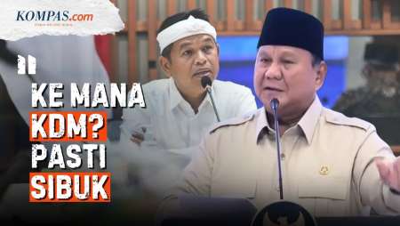 Detik-detik Prabowo Cari-cari KDM Yang Absen Di Rakornas TPAKD