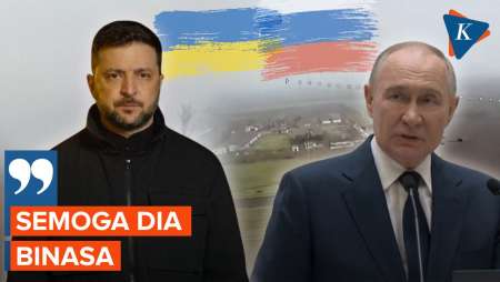 Rayakan 4 Kali Natal Dalam Perang, Zelensky Berharap Putin Binasa